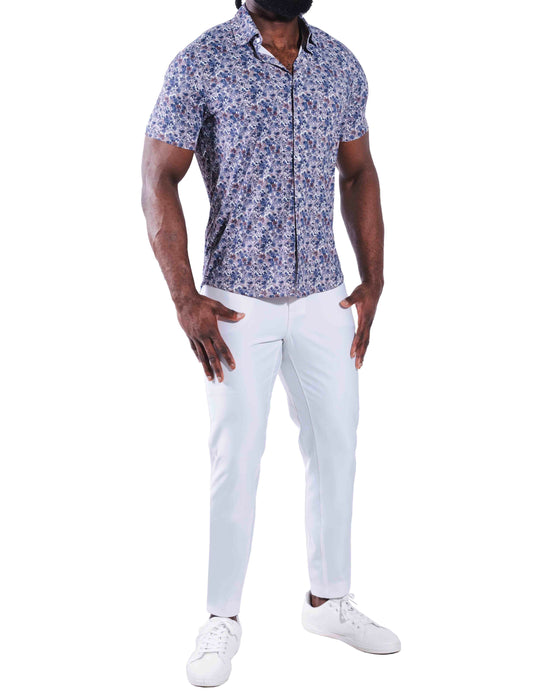 "The Harold" Abstract Floral Print