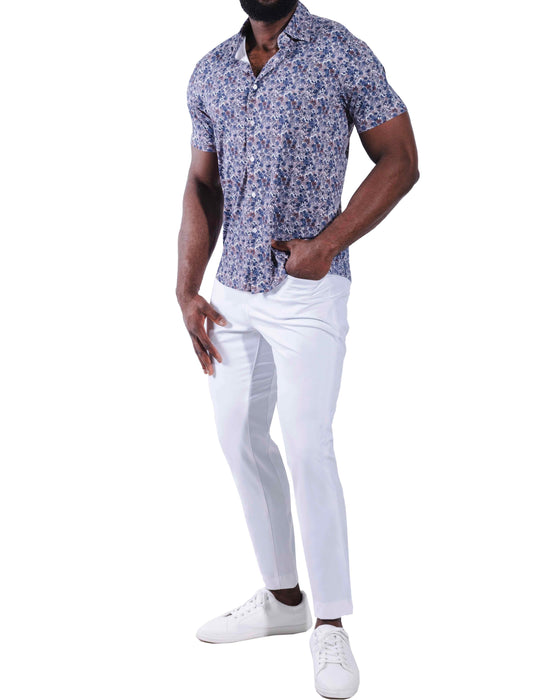 "The Harold" Abstract Floral Print