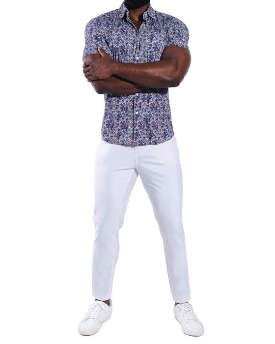 "The Harold" Abstract Floral Print