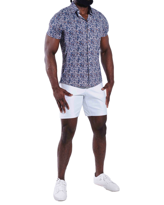 "The Harold" Abstract Floral Print