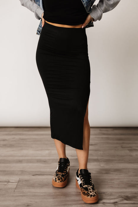 Harlow Midi Skirt - Black