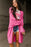 Lucy Cozy Cardigan - Hot Pink