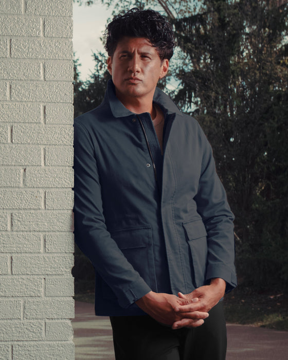 Utility Jacket - Smoked Navy