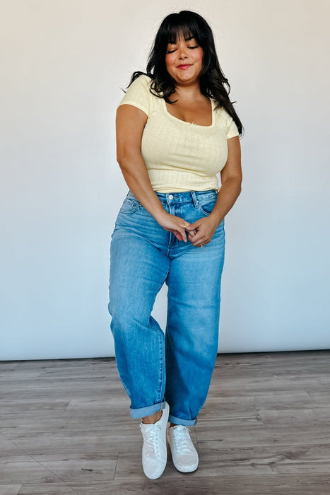 Maggie Barrel Jeans