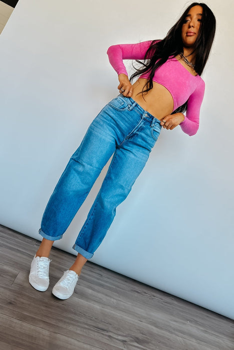 Maggie Barrel Jeans