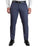 Athletic Fit Stretch Suit Pants - Storm Blue & Navy Plaid