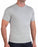 "The Sutton" Heathered Light Grey Short Sleeve Crewneck