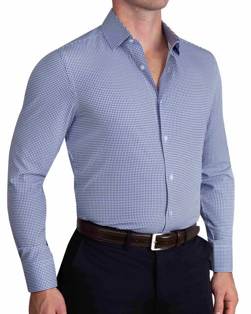 "The Wyndham" Royal Blue & White Square