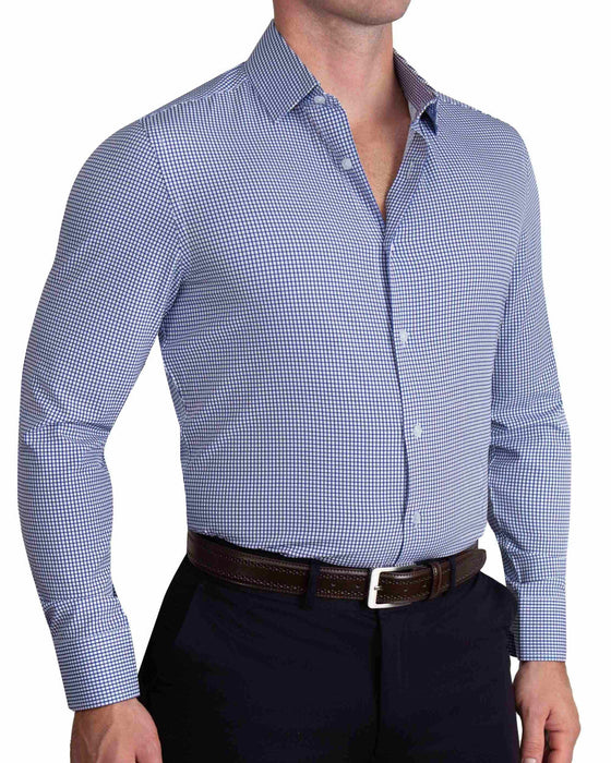 "The Wyndham" Royal Blue & White Square