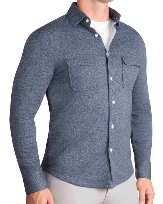 Patch Pocket Button Down - Navy