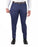 Athletic Fit Stretch Suit - Navy & Maroon Windowpane