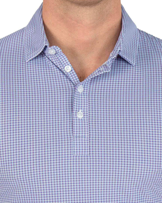 "The Delray" Navy & Pink Cross Stitch