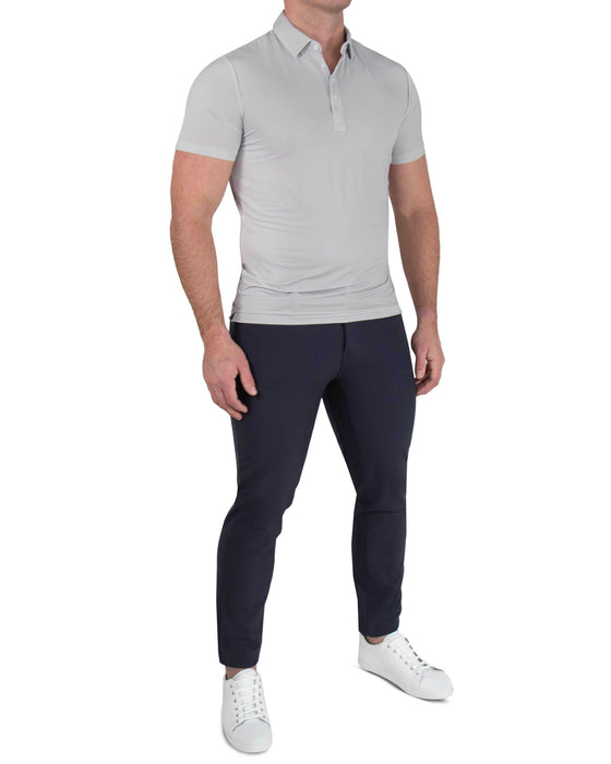 "The Craig" Light Grey Mini Houndstooth