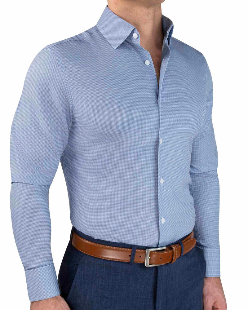 "The Rover" Blue Mini Windowpane