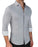 "The Jordan" Sport Shirt - Slate Grey & White Mini Dot