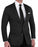 Athletic Fit Stretch Blazer - Black - Pick Stitch