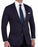 Athletic Fit Stretch Blazer - Navy - Pick Stitch
