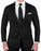 Athletic Fit Stretch Blazer - Black - Pick Stitch