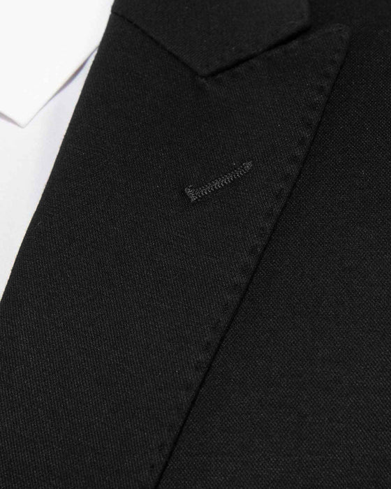 Athletic Fit Stretch Blazer - Black - Pick Stitch