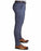 Athletic Fit Stretch Suit Pants - Blue Mini Windowpane with Light Grey Microcheck
