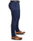 Athletic Fit Stretch Suit Pants - Navy & White Stripe