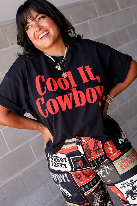 Cool It Cowboy Tee