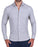 "The Andre" Sport Shirt - Grey and White Mini Double Check