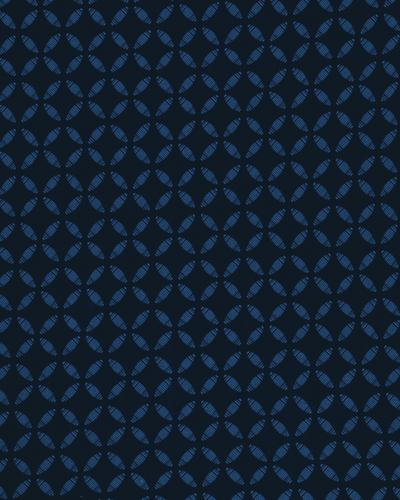 "The Ares" Diamond Navy & Light Blue Circle