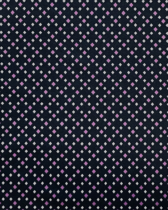 "The Bronx" Navy with Geo Mini Squares