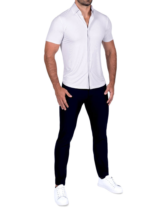 "The Cove" Light Stone Pinstripe