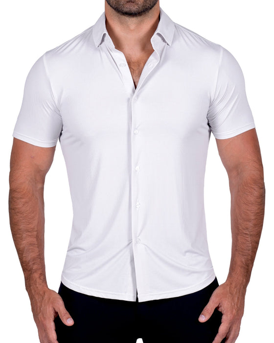 "The Cove" Light Stone Pinstripe