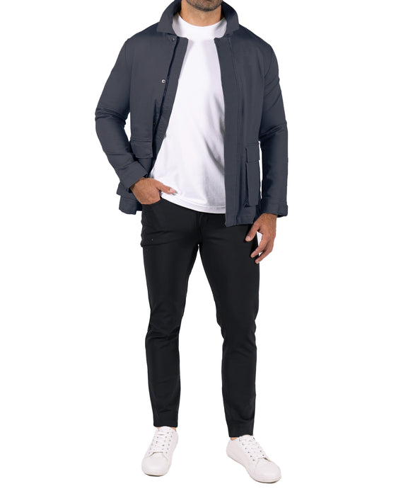 Utility Jacket - Smoked Navy