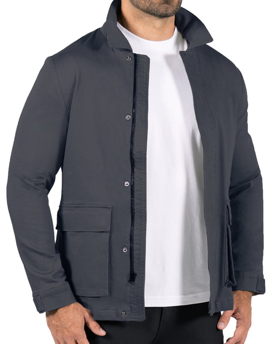 Utility Jacket - Smoked Navy