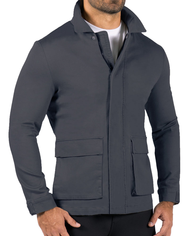 Utility Jacket - Smoked Navy