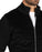 Corduroy Knit Zip Jacket - Black