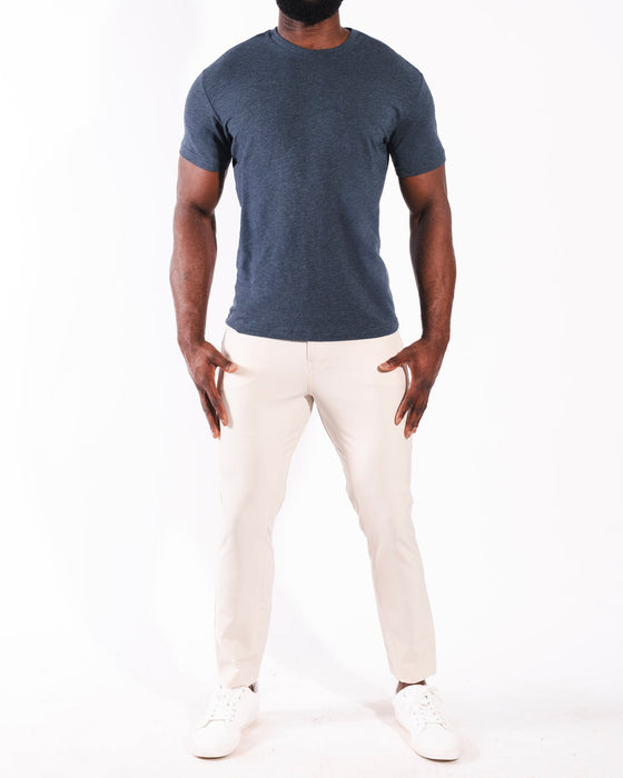 "The Ashford" Midnight Short Sleeve Crewneck