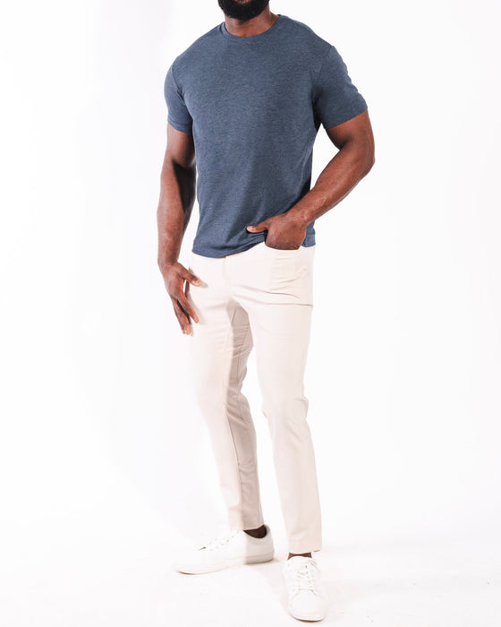 "The Ashford" Midnight Short Sleeve Crewneck