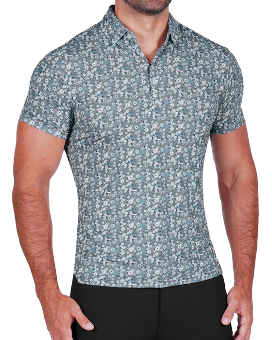 "The Evergreen" Abstract Sage Floral Print