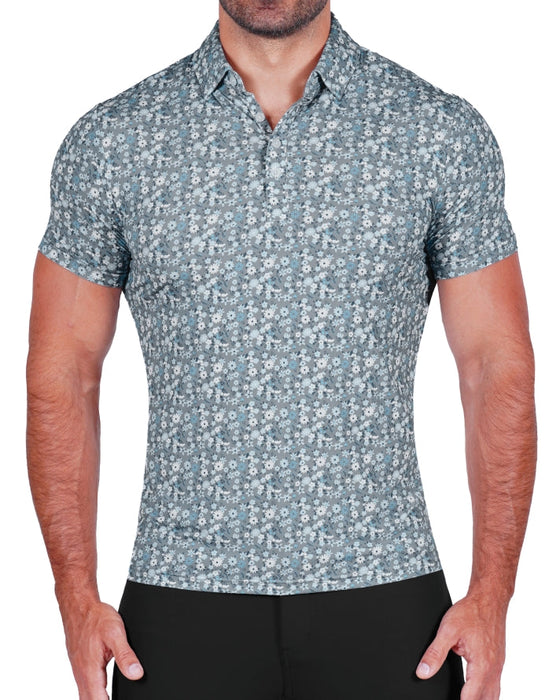 "The Evergreen" Abstract Sage Floral Print