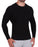 Heavy Knit Crewneck  - Black