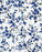"The Arctic" White, Navy & Blue Floral