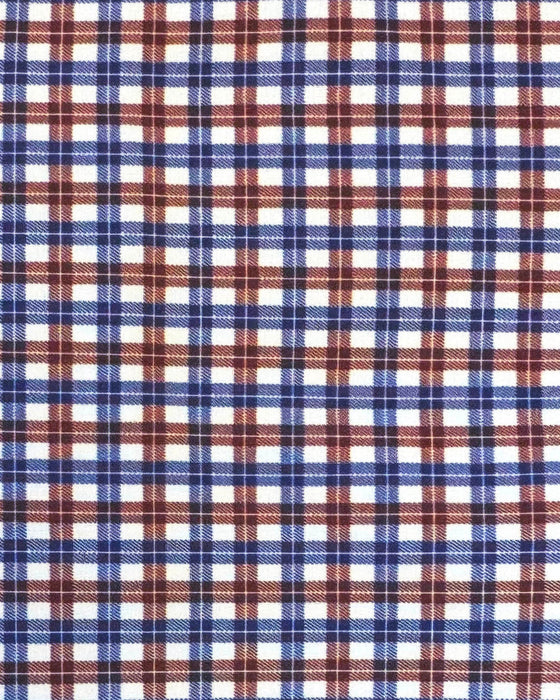 "The Heisman" Red, Navy Mid-Check