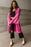 Lucy Cozy Cardigan - Hot Pink