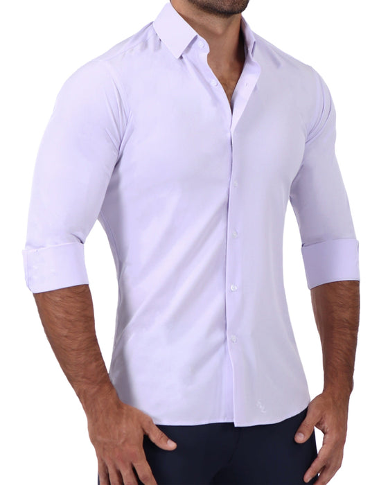 "The Iris" Solid Light Lilac