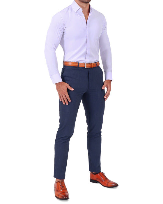 "The Iris" Solid Light Lilac