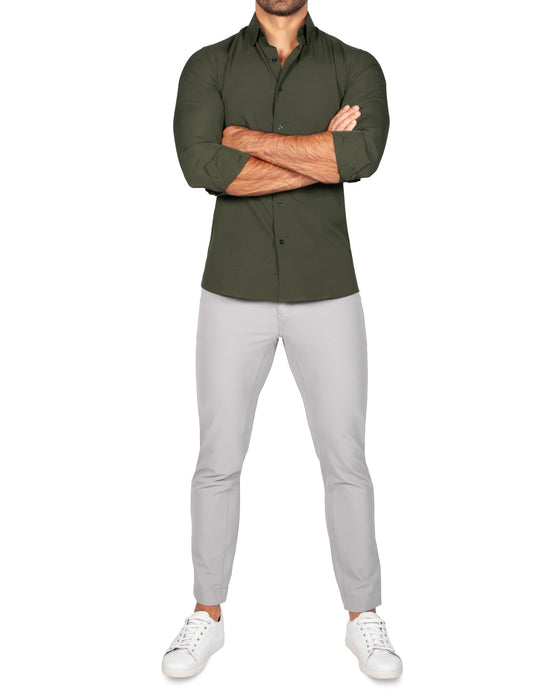 "The Ivy" Solid Olive