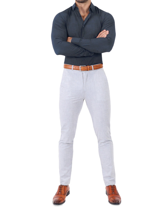 "The Lakewood" White Small Windowpane