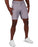 Athletic Fit Pique Shorts - Light Grey
