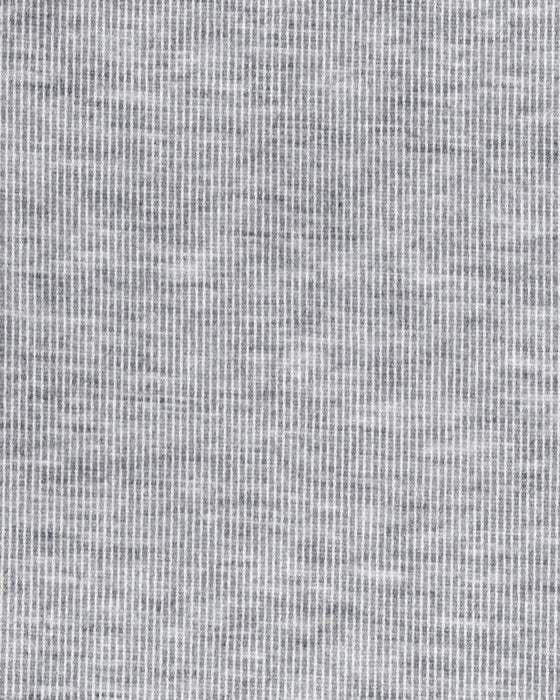 Athletic Fit Stretch Wool Blazer - Light Grey with White Mini Stripe