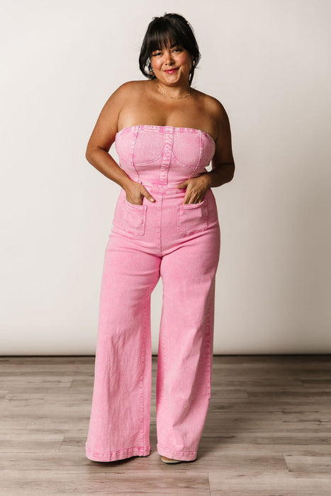 Stacie Jumpsuit - Pink
